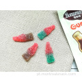 Garrafa de cola azeda Halal Gummy Cola Fruity Sabor